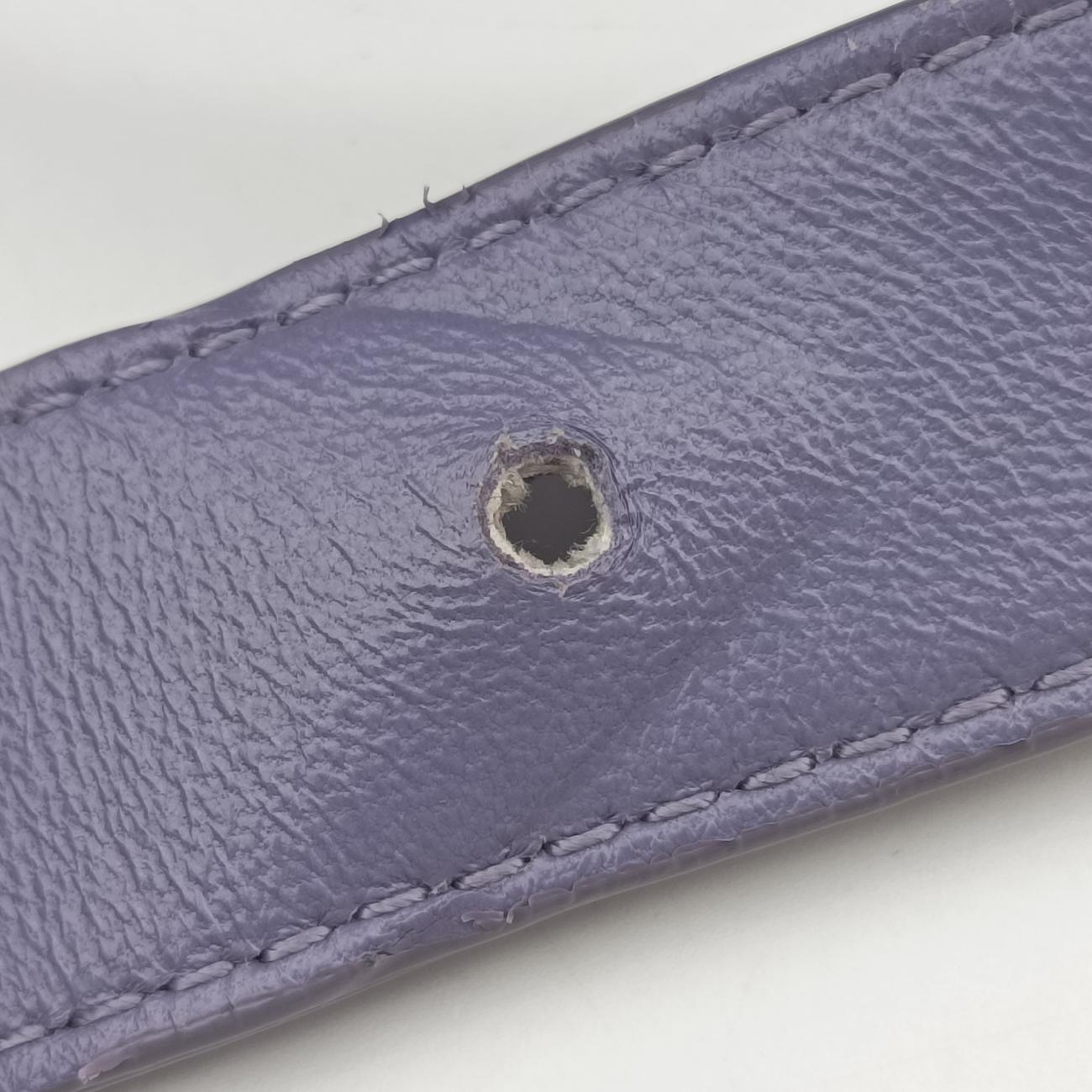 Padded CassettePurplelambskinB09288593Bパデッド カセットパープルラムスキン591970B09288593B