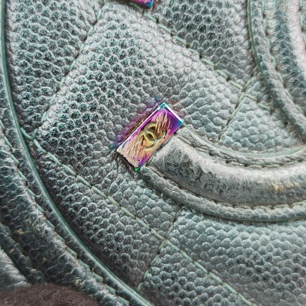 CC Filigree roundgreenCaviar SkinA8159926605003ラウンドグリーンキャビアスキンA8159926605003