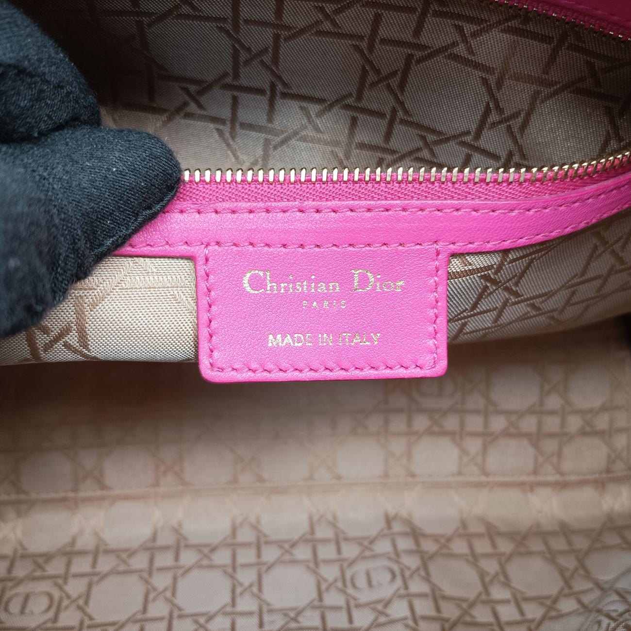 Lady DiorPinklambskin18-MA-0133レディディオールピンクラムスキン18-MA-0133