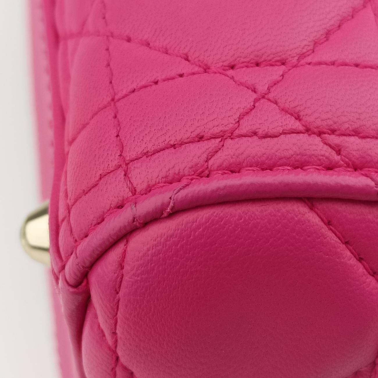 Lady DiorPinklambskin18-MA-0133レディディオールピンクラムスキン18-MA-0133