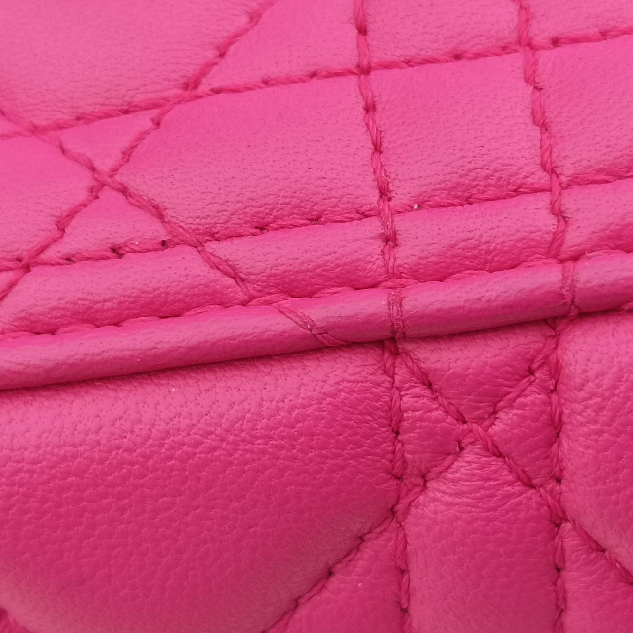 Lady DiorPinklambskin18-MA-0133レディディオールピンクラムスキン18-MA-0133