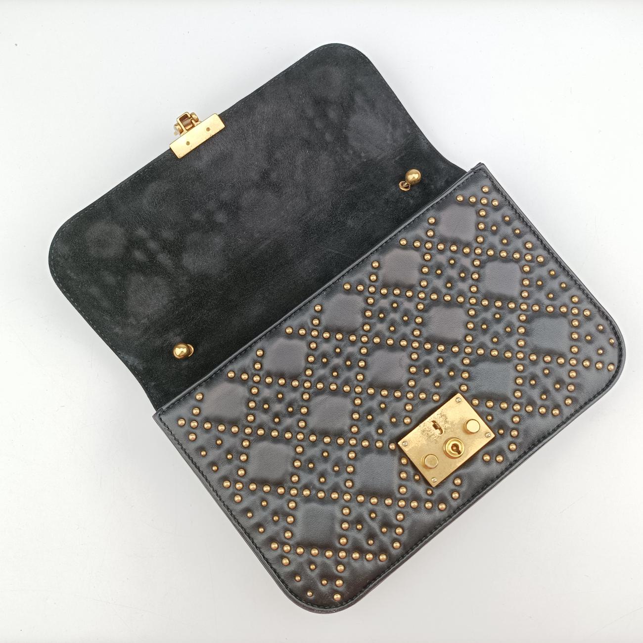 DioraddictBlacklambskin09-BO-0148ディオールアディクトブラックラムスキン09-BO-0148