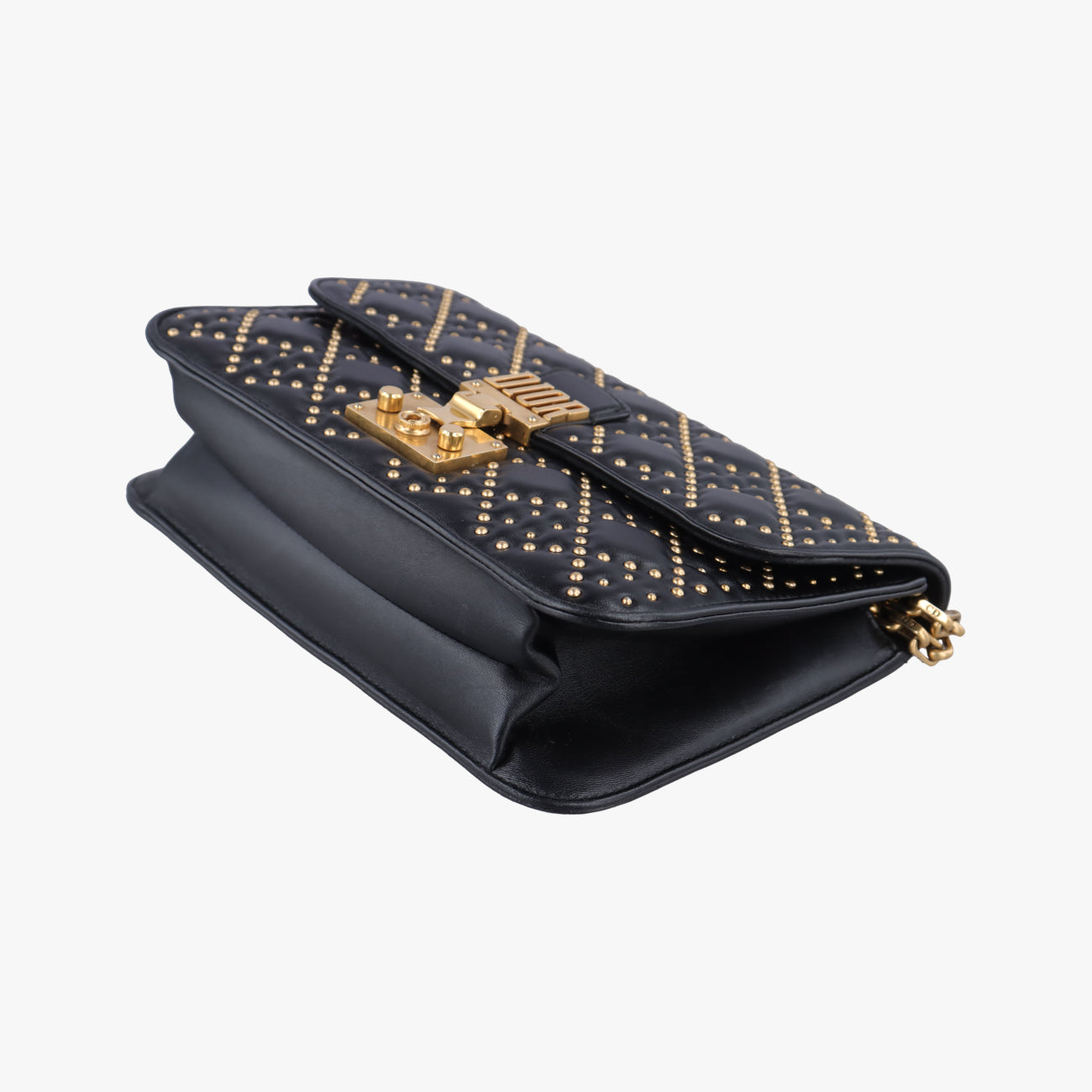 DioraddictBlacklambskin09-BO-0148ディオールアディクトブラックラムスキン09-BO-0148