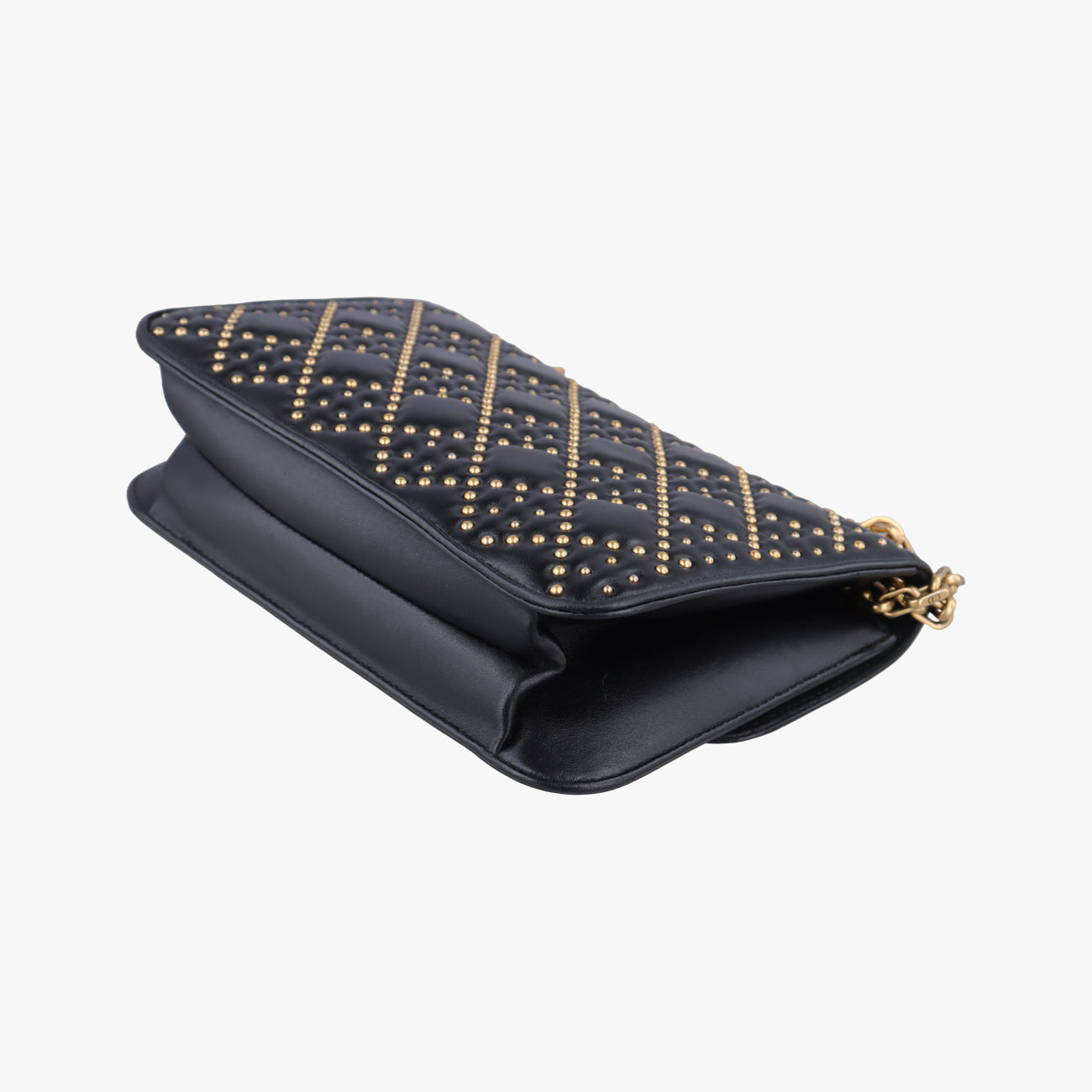 DioraddictBlacklambskin09-BO-0148ディオールアディクトブラックラムスキン09-BO-0148