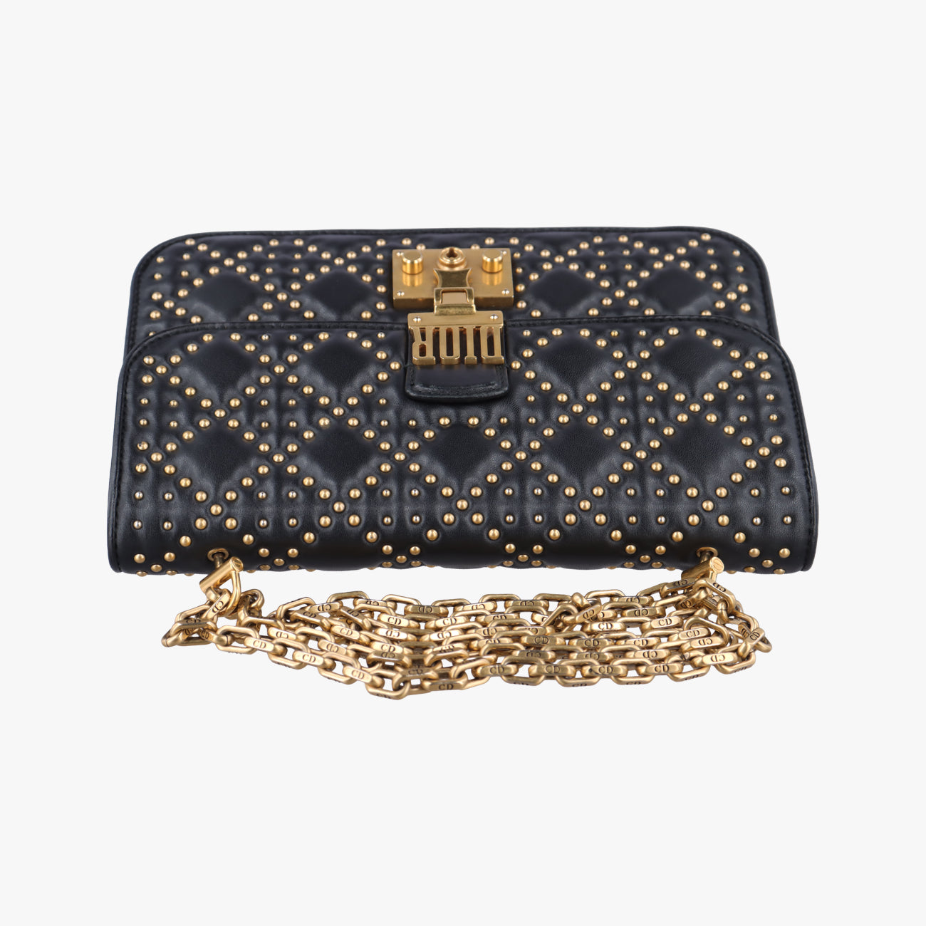 DioraddictBlacklambskin09-BO-0148ディオールアディクトブラックラムスキン09-BO-0148