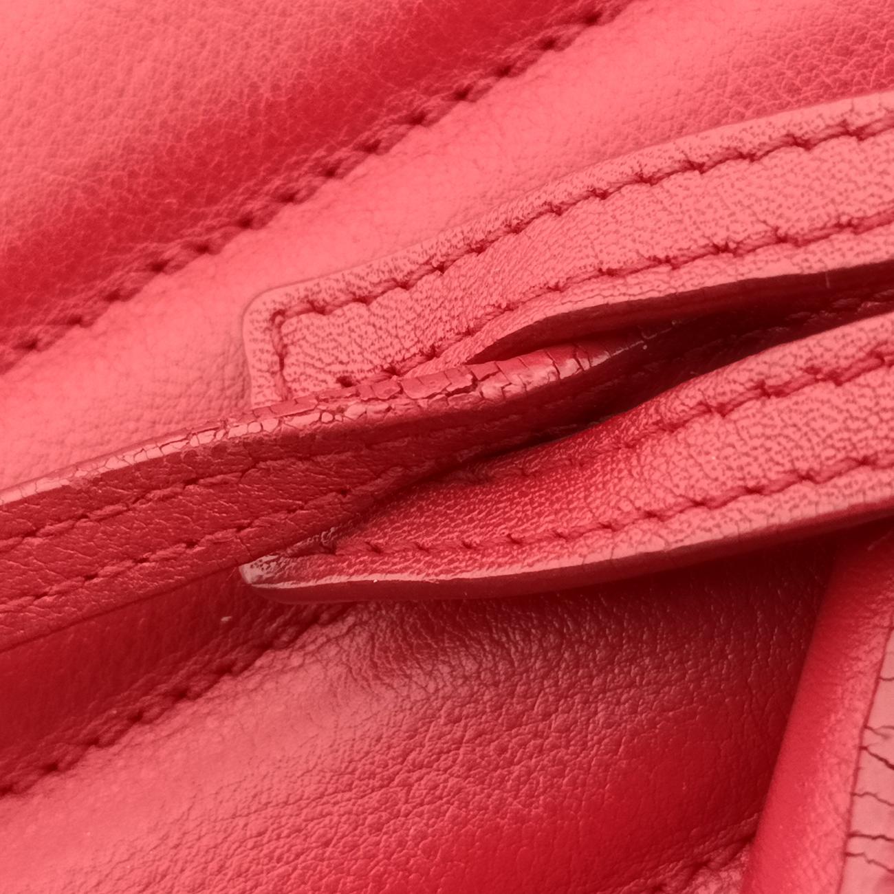 Matelasse Quilted Cabas MonogramRedLeather357397DPL357397.0714マトラッセ キルティング カバス モノグラムレッドレザー357397DPL357397.0714