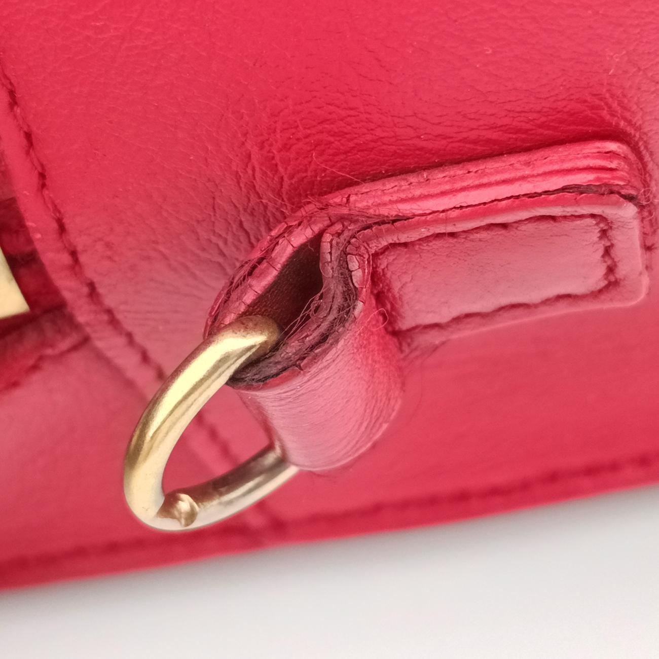 Matelasse Quilted Cabas MonogramRedLeather357397DPL357397.0714マトラッセ キルティング カバス モノグラムレッドレザー357397DPL357397.0714