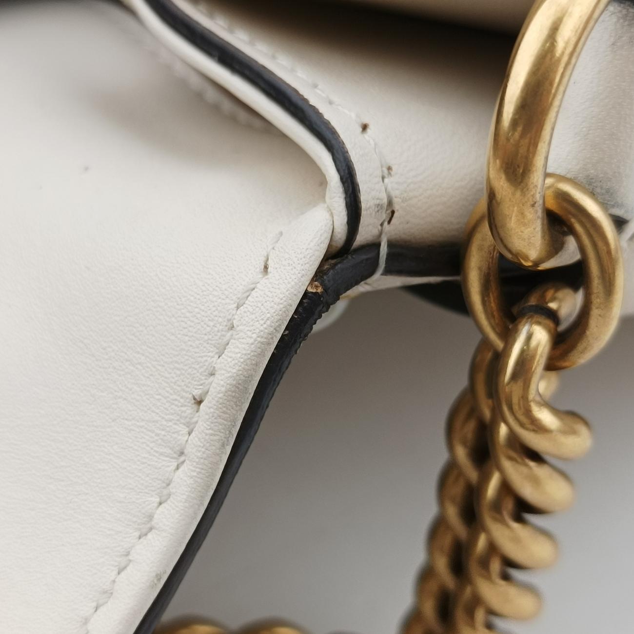 Broadway Pearl BeeWhiteLeather453778I023326347ブロードウェイ パール ビーホワイトレザー453778I023326347
