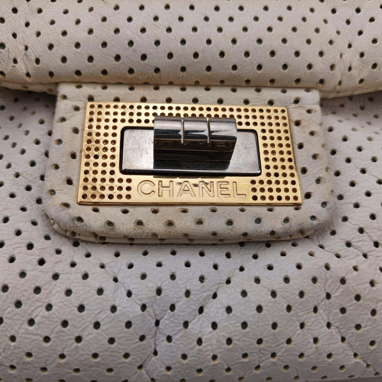 2.55 PunchingWhitelambskinA37561120740552.55 パンチングホワイトラムスキンA3756112074055