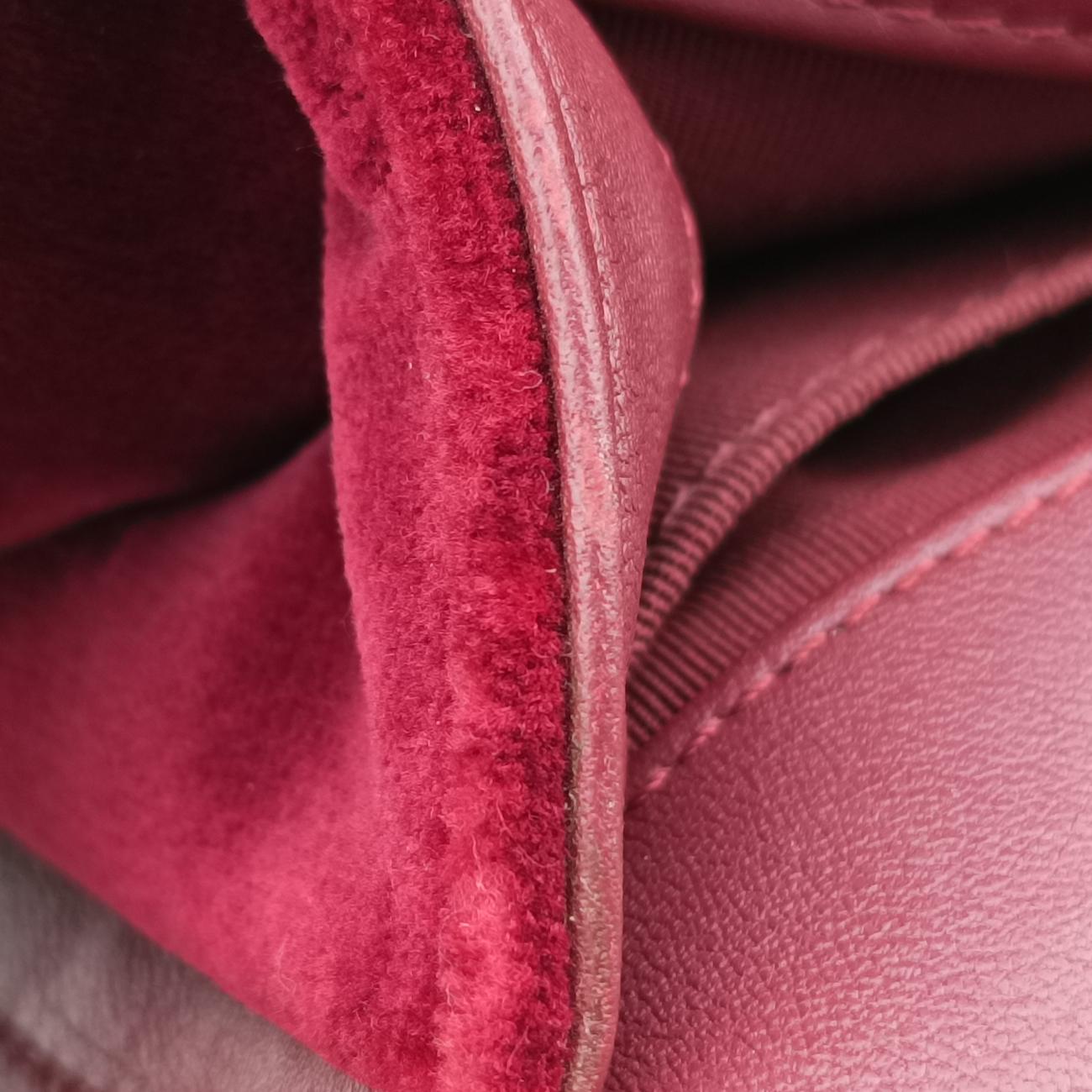 BOY CHANELBurgundyvelourA9248919939326ボーイシャネルワインレッドベロアA9248919939326