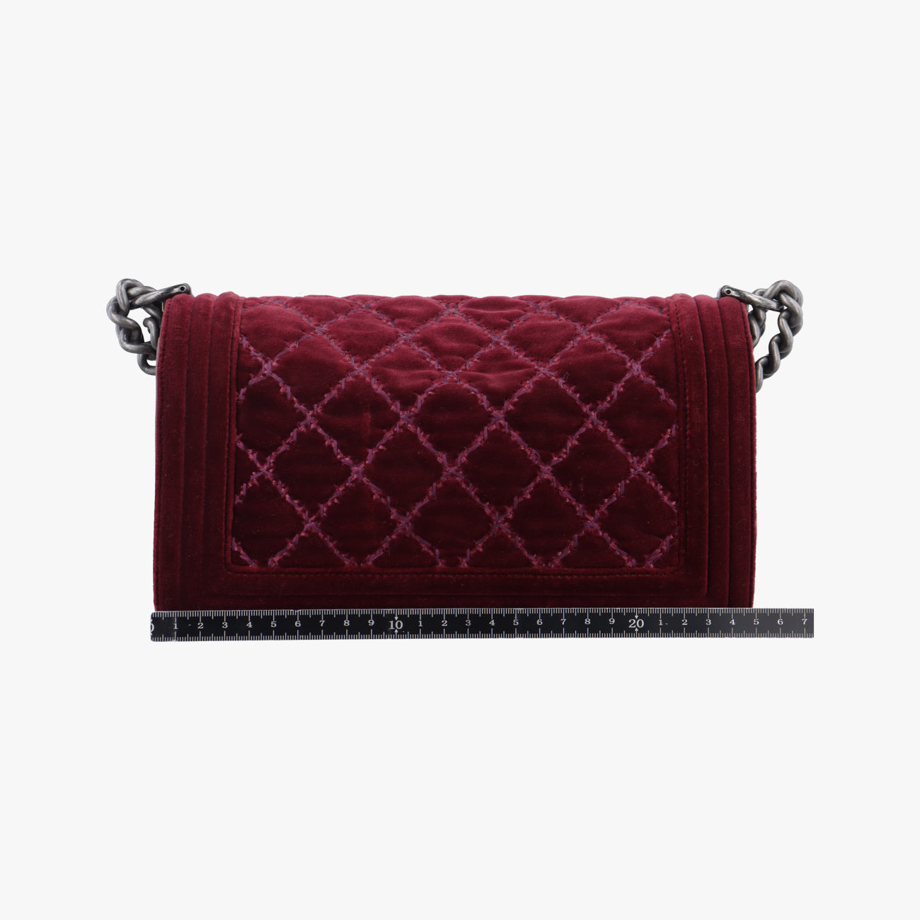 BOY CHANELBurgundyvelourA9248919939326ボーイシャネルワインレッドベロアA9248919939326