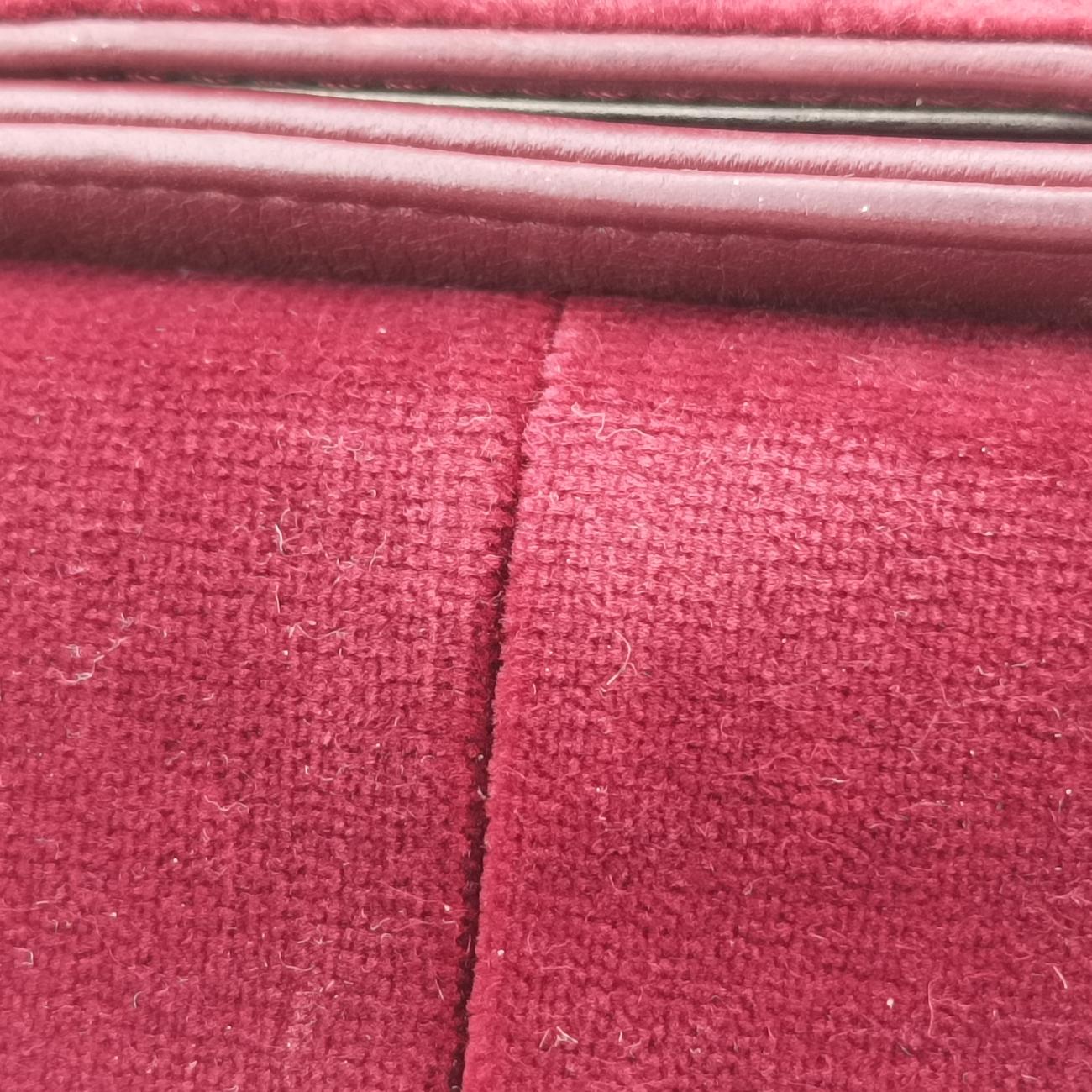 BOY CHANELBurgundyvelourA9248919939326ボーイシャネルワインレッドベロアA9248919939326