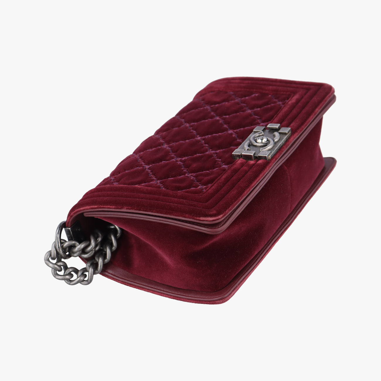 BOY CHANELBurgundyvelourA9248919939326ボーイシャネルワインレッドベロアA9248919939326