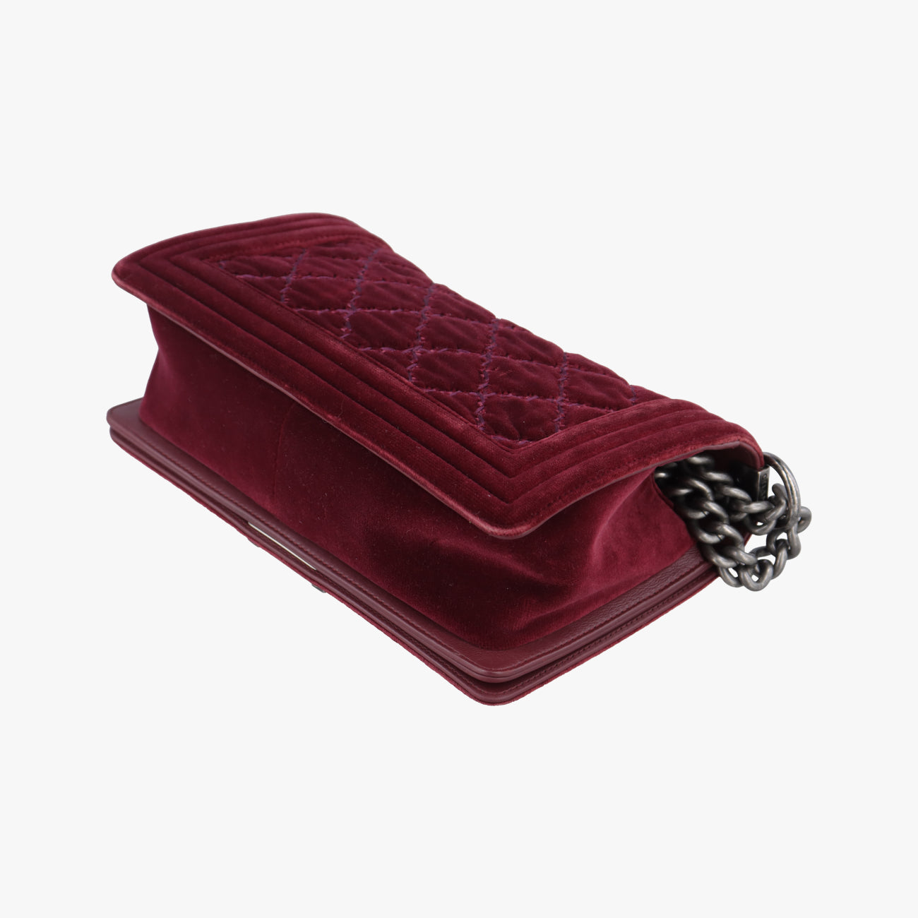 BOY CHANELBurgundyvelourA9248919939326ボーイシャネルワインレッドベロアA9248919939326