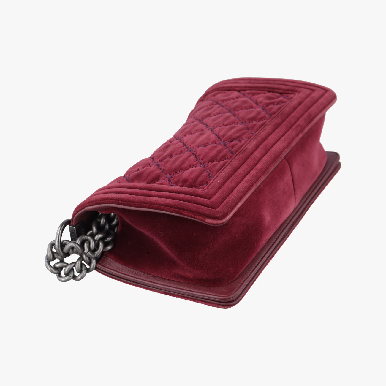 BOY CHANELBurgundyvelourA9248919939326ボーイシャネルワインレッドベロアA9248919939326