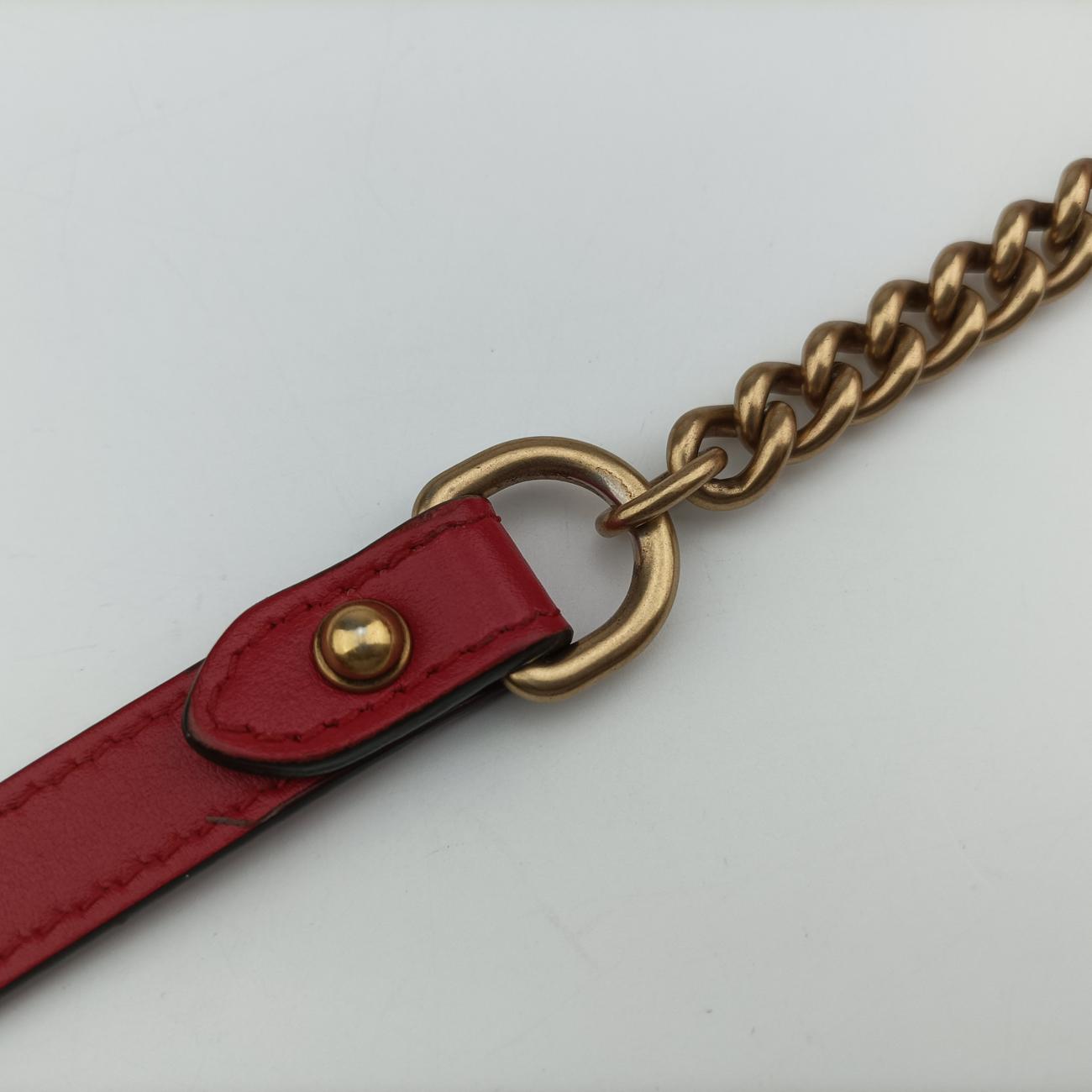 GG MarmontRedLeather448065I030300473GGマーモントレッドレザー448065I030300473