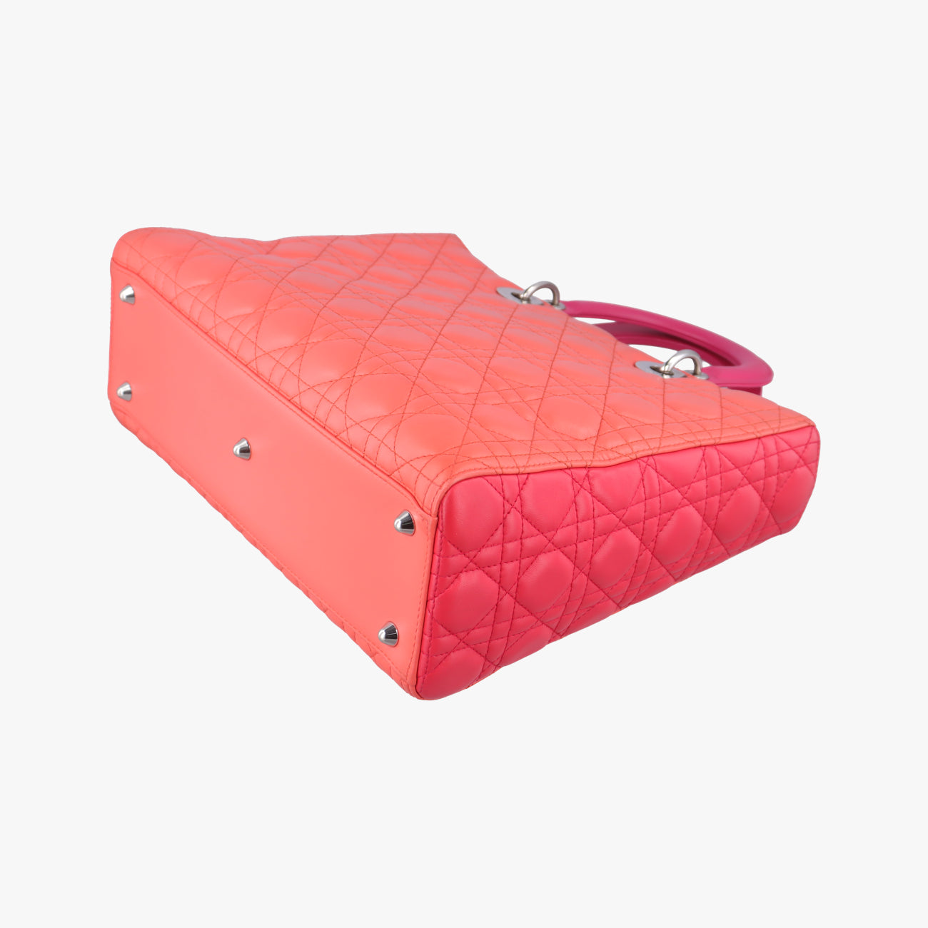 Lady DiorOrange×Pinklambskin16-BO-0123レディディオールオレンジ×ピンクラムスキン16-BO-0123