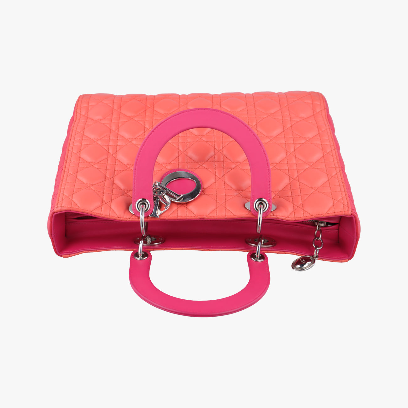 Lady DiorOrange×Pinklambskin16-BO-0123レディディオールオレンジ×ピンクラムスキン16-BO-0123