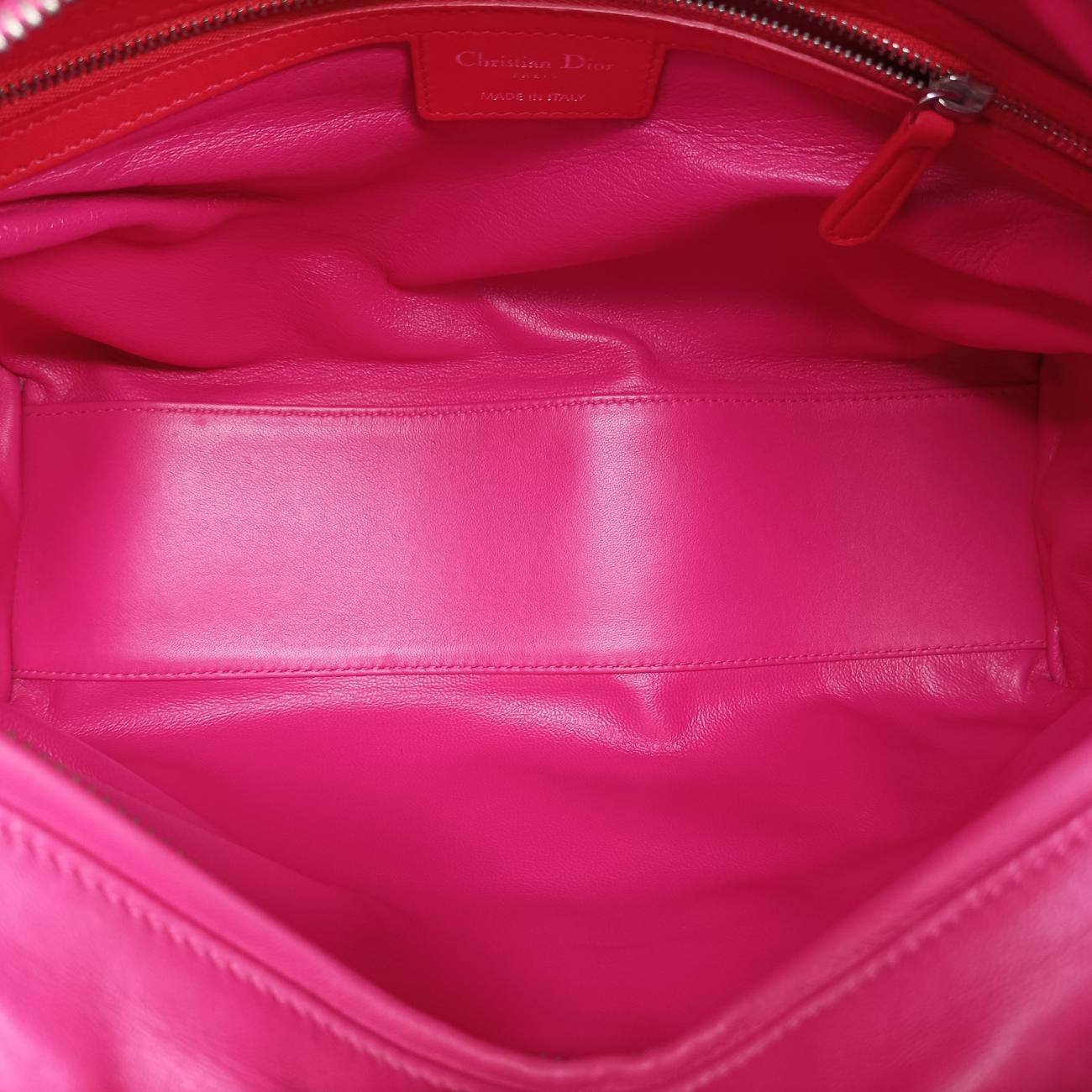 Lady DiorOrange×Pinklambskin16-BO-0123レディディオールオレンジ×ピンクラムスキン16-BO-0123