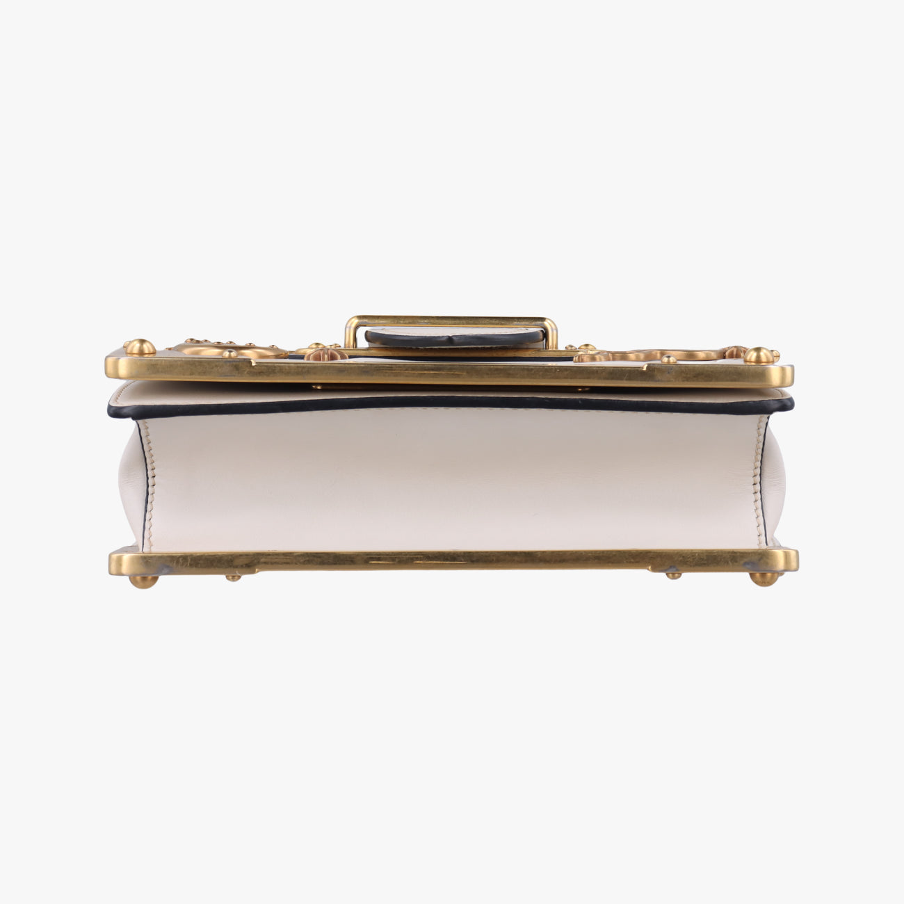 City Calf Astrology CahierWhite / BlackSaffiano leather×Leather25シティカーフ アストロロジー カイエホワイト/ブラックサフィアーノレザー×レザー25