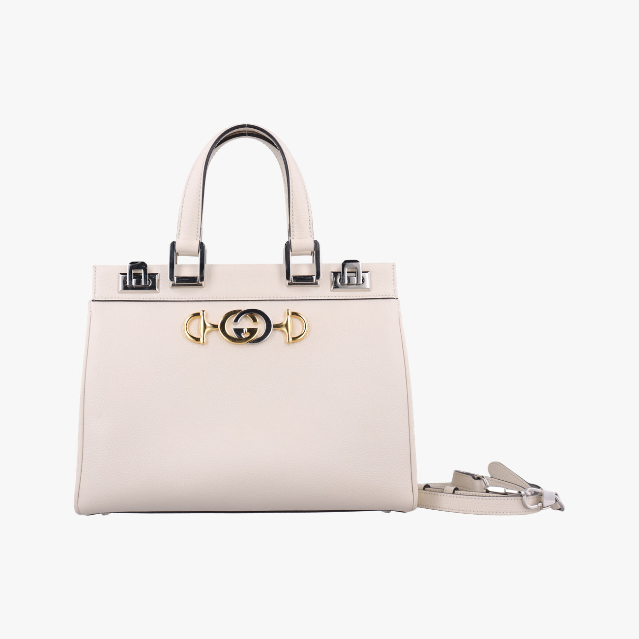 グッチGucciズゥミホワイトレザー569712A027978348