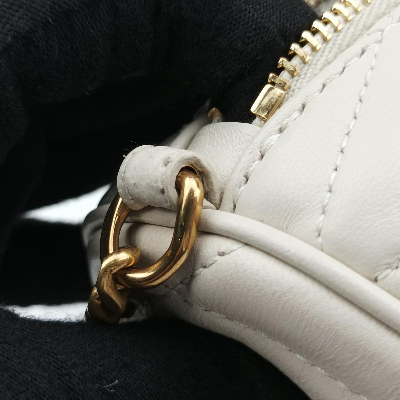 Sado Mini Tube BagWhiteLeather699703GUE699703.0722サド ミニ チューブバッグホワイトレザー699703GUE699703.0722