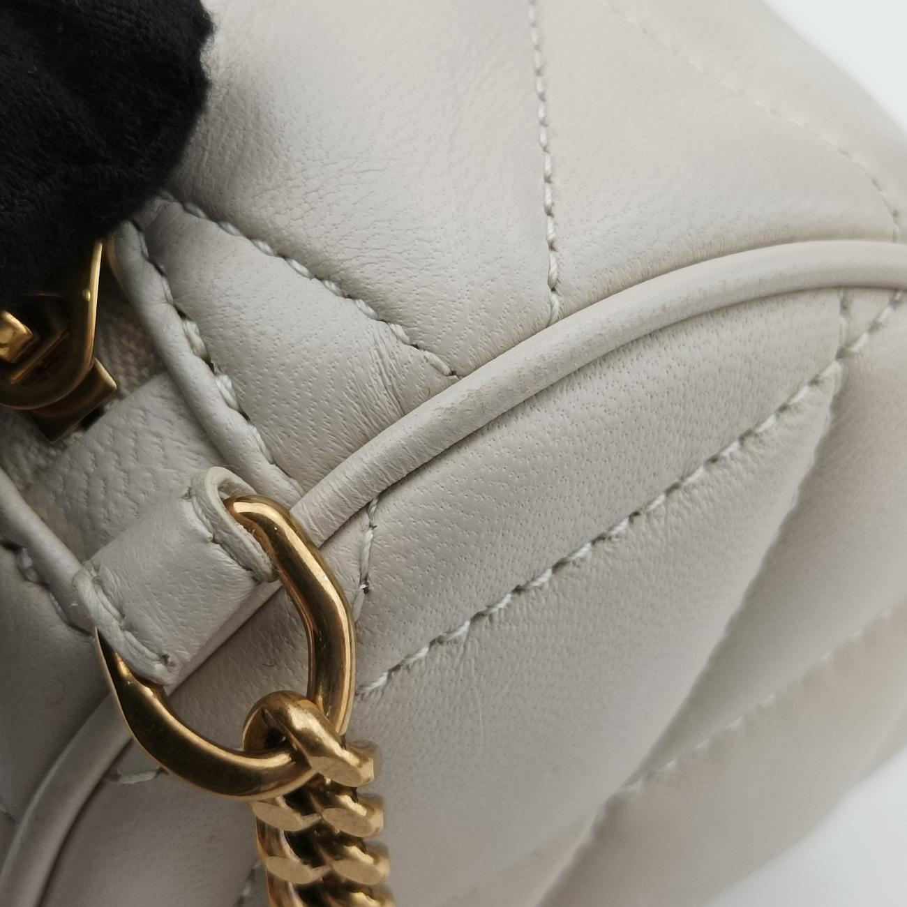 Sado Mini Tube BagWhiteLeather699703GUE699703.0722サド ミニ チューブバッグホワイトレザー699703GUE699703.0722