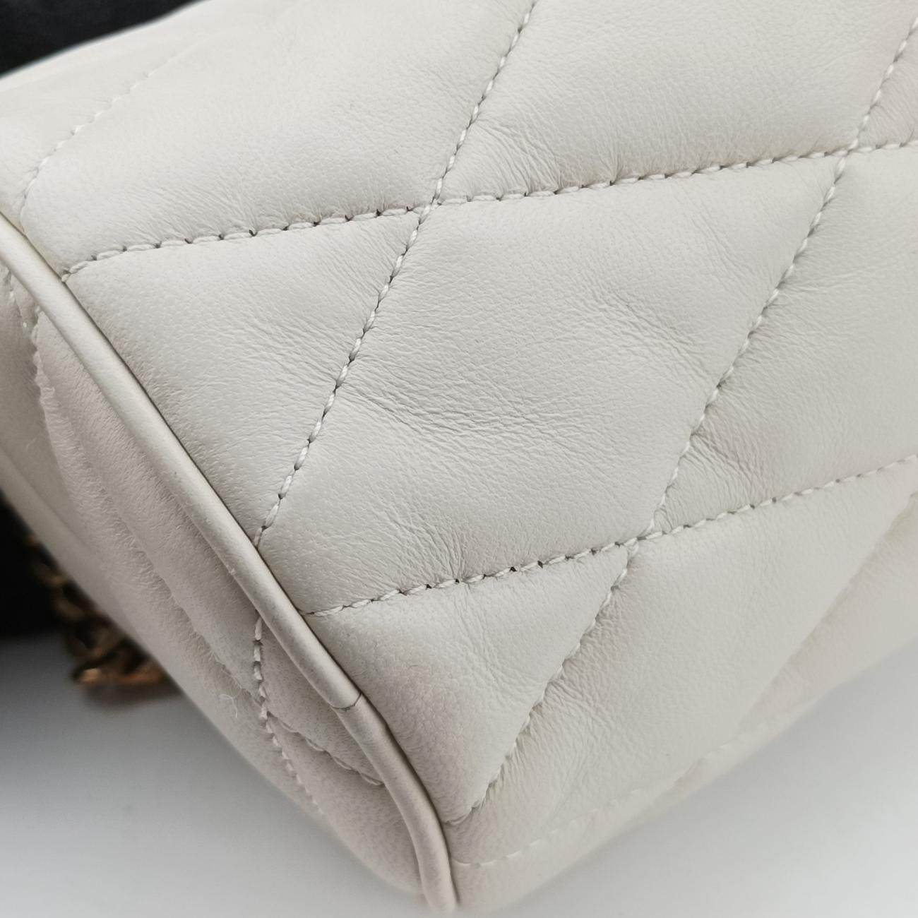 Sado Mini Tube BagWhiteLeather699703GUE699703.0722サド ミニ チューブバッグホワイトレザー699703GUE699703.0722