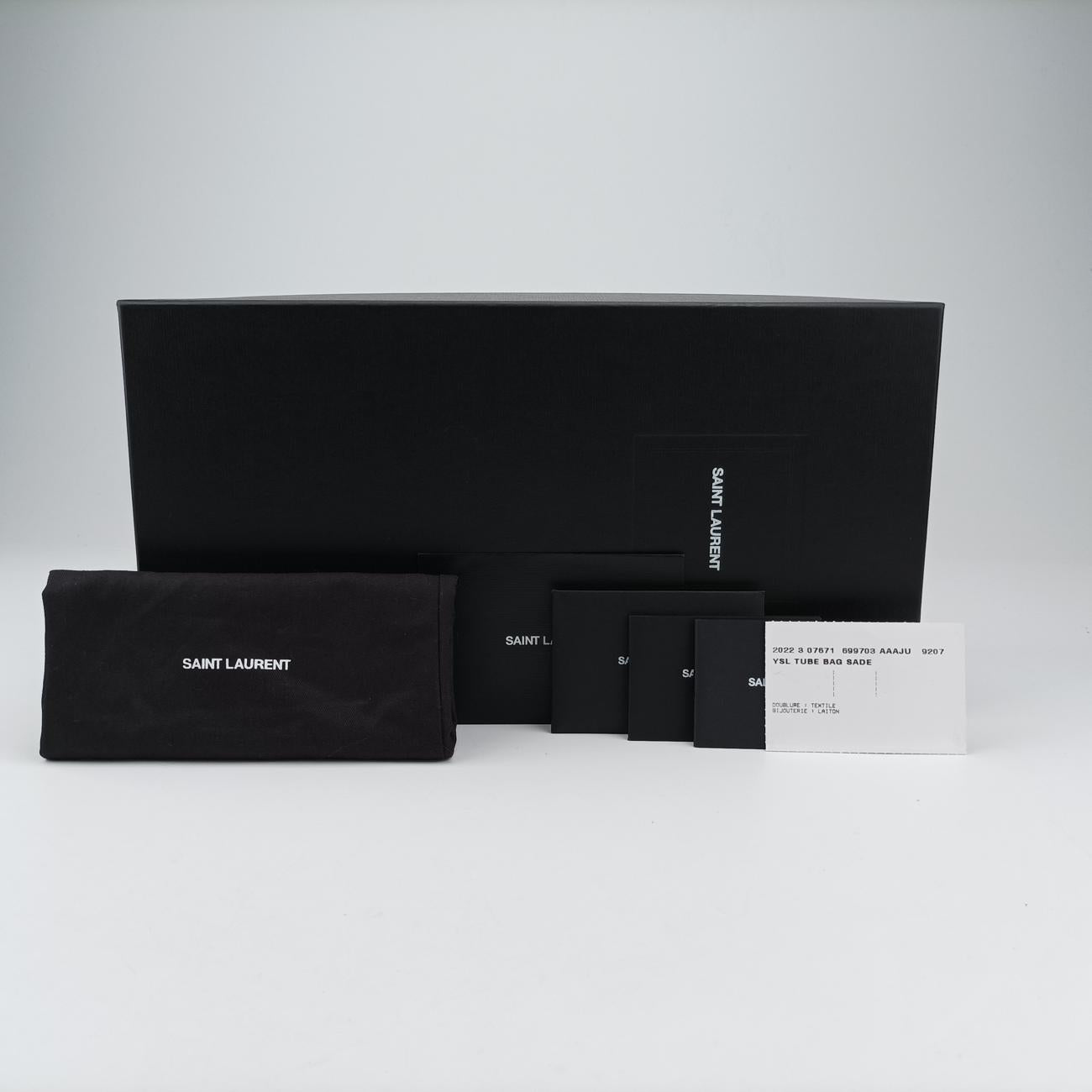 Sado Mini Tube BagWhiteLeather699703GUE699703.0722サド ミニ チューブバッグホワイトレザー699703GUE699703.0722