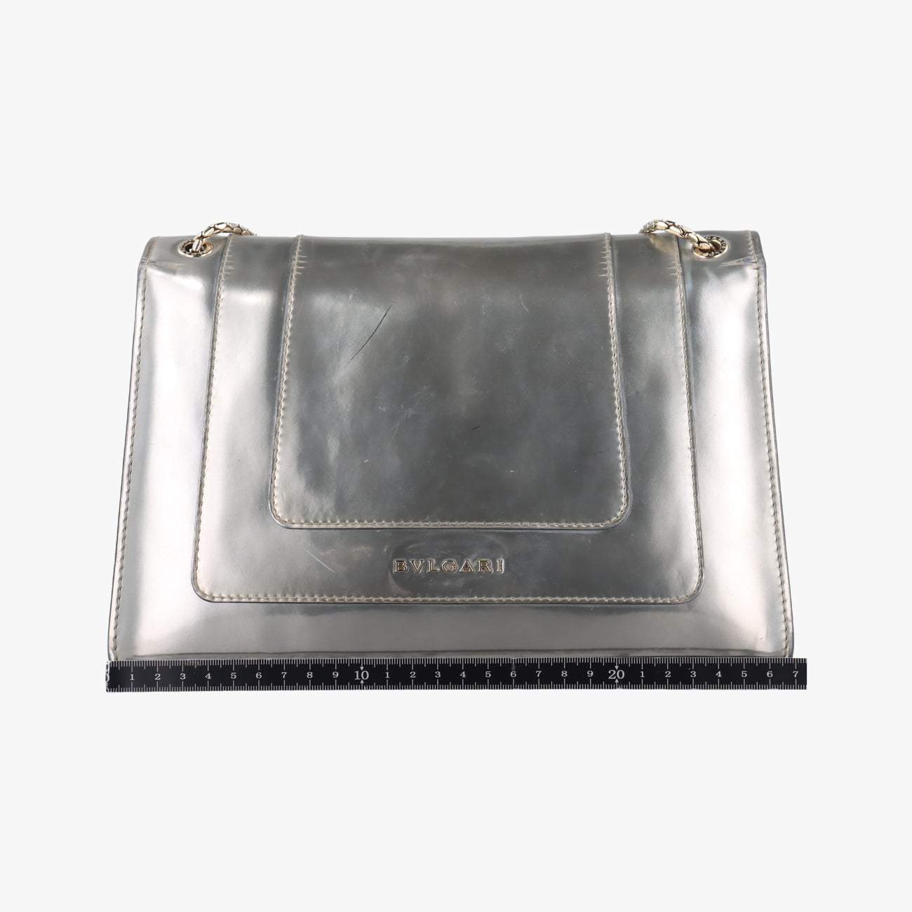 SERPENTI FOREVERSilverPatent LeatherDA.D18.39793セルペンティ フォーエバーシルバーパテントDA.D18.39793