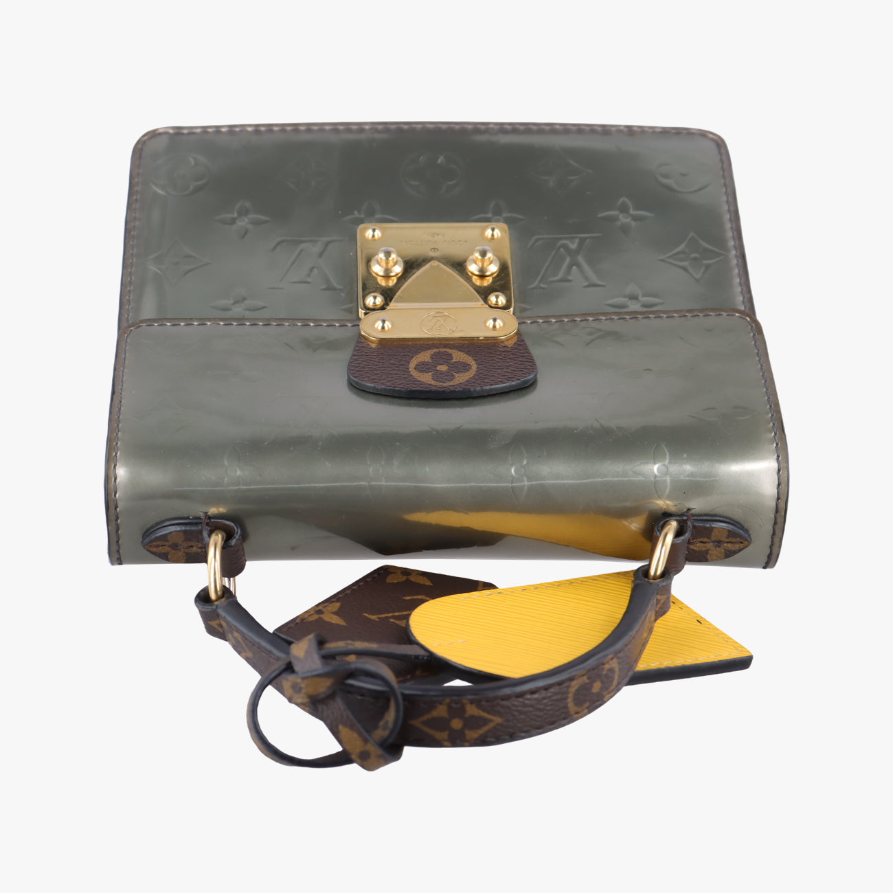 Spring Street PMSilver x Brown x YellowVernis x Monogram x EpiM90376NZ5118スプリングストリートPMシルバー×ブラウン×イエローヴェルニ×モノグラム×エピM90376NZ5118