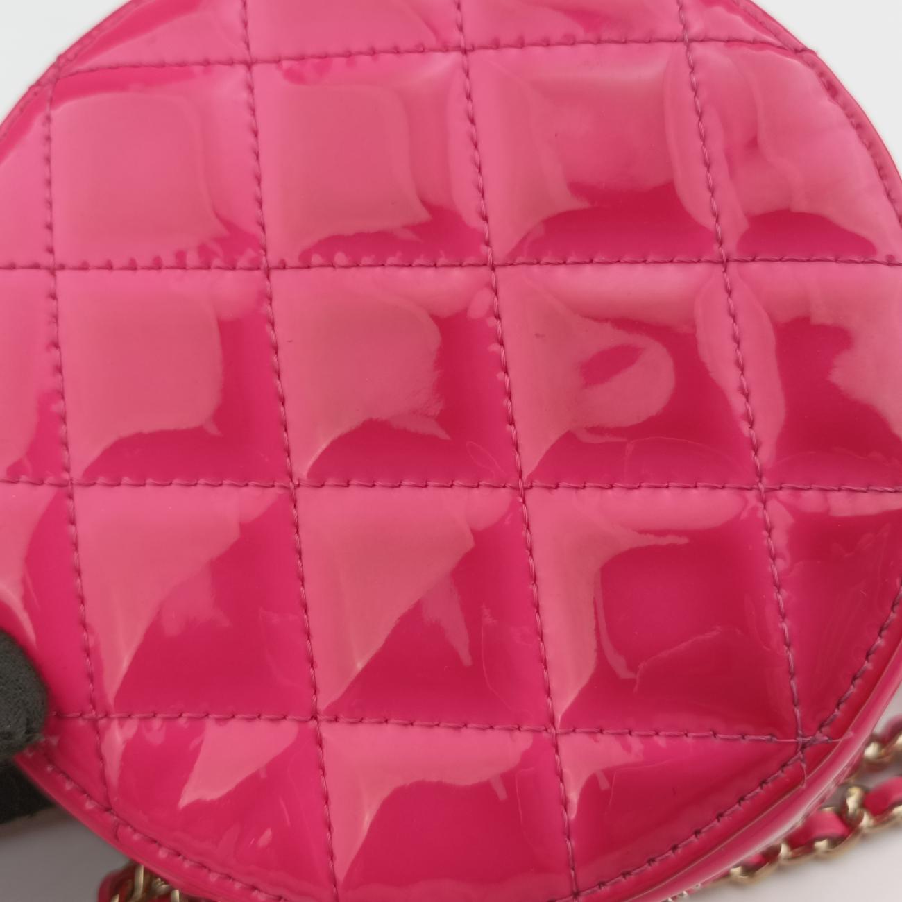 round as earth RibbonPinkPatent LeatherAP024529141160ロウンドアスアース リボンピンクパテントAP024529141160