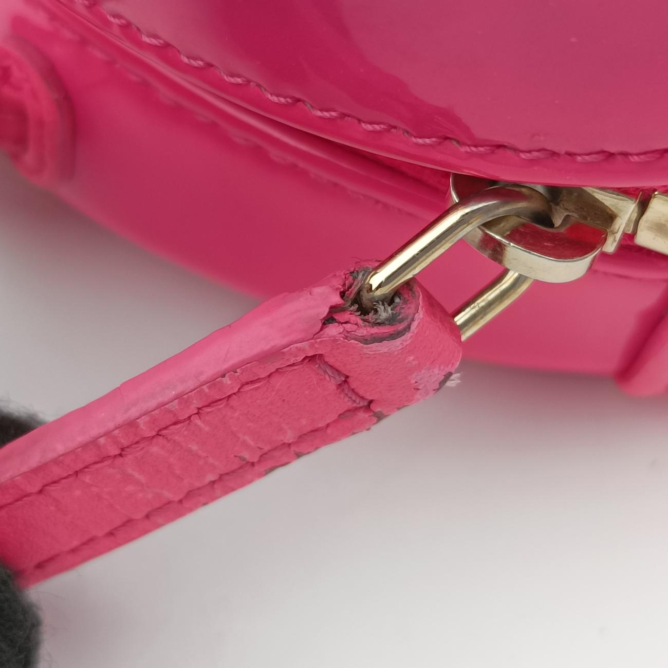 round as earth RibbonPinkPatent LeatherAP024529141160ロウンドアスアース リボンピンクパテントAP024529141160