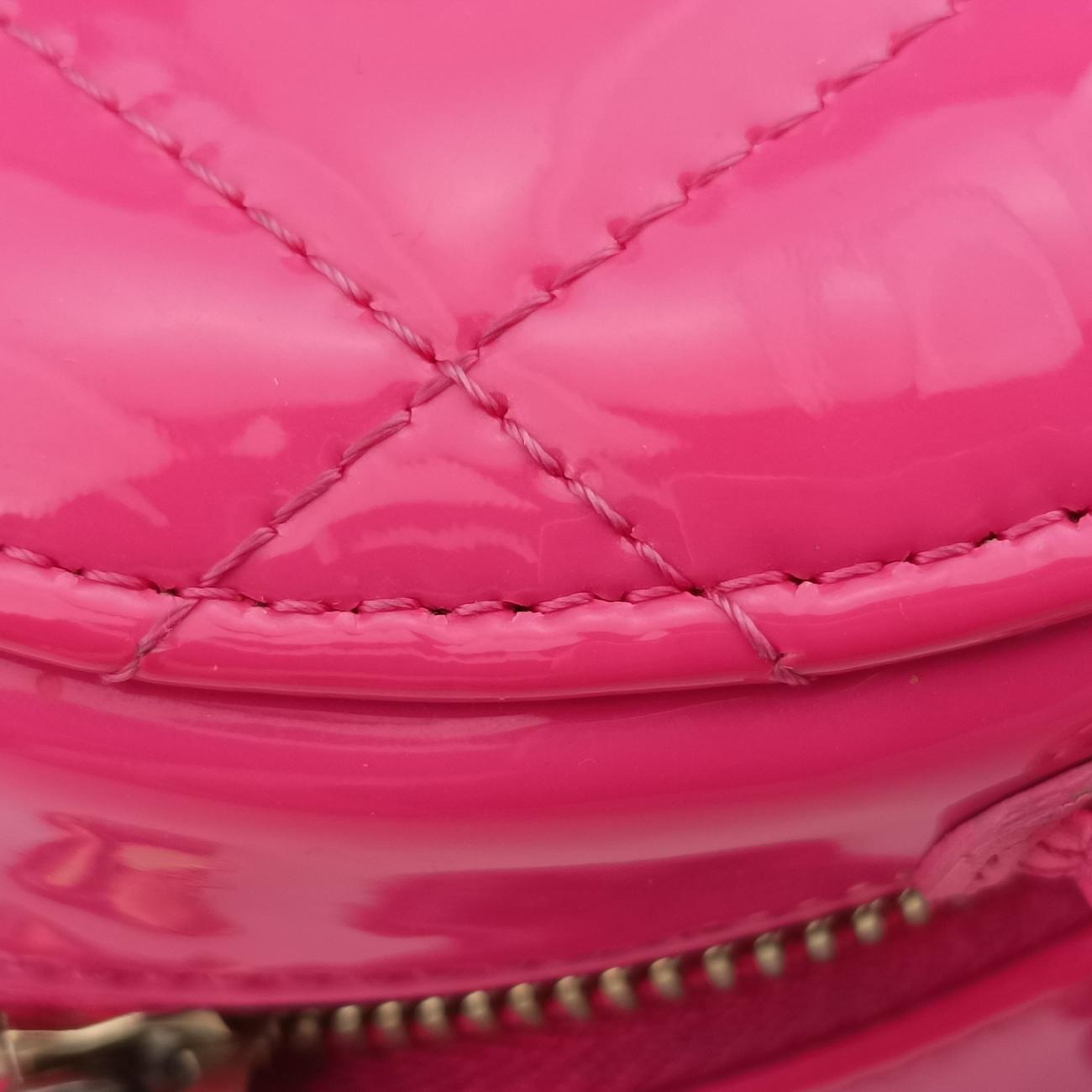 round as earth RibbonPinkPatent LeatherAP024529141160ロウンドアスアース リボンピンクパテントAP024529141160