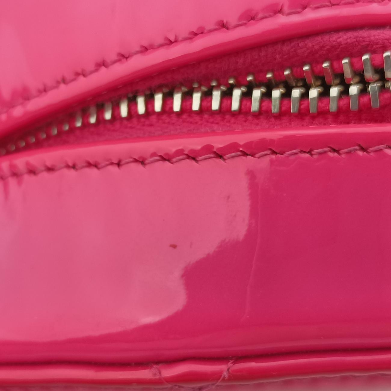 round as earth RibbonPinkPatent LeatherAP024529141160ロウンドアスアース リボンピンクパテントAP024529141160