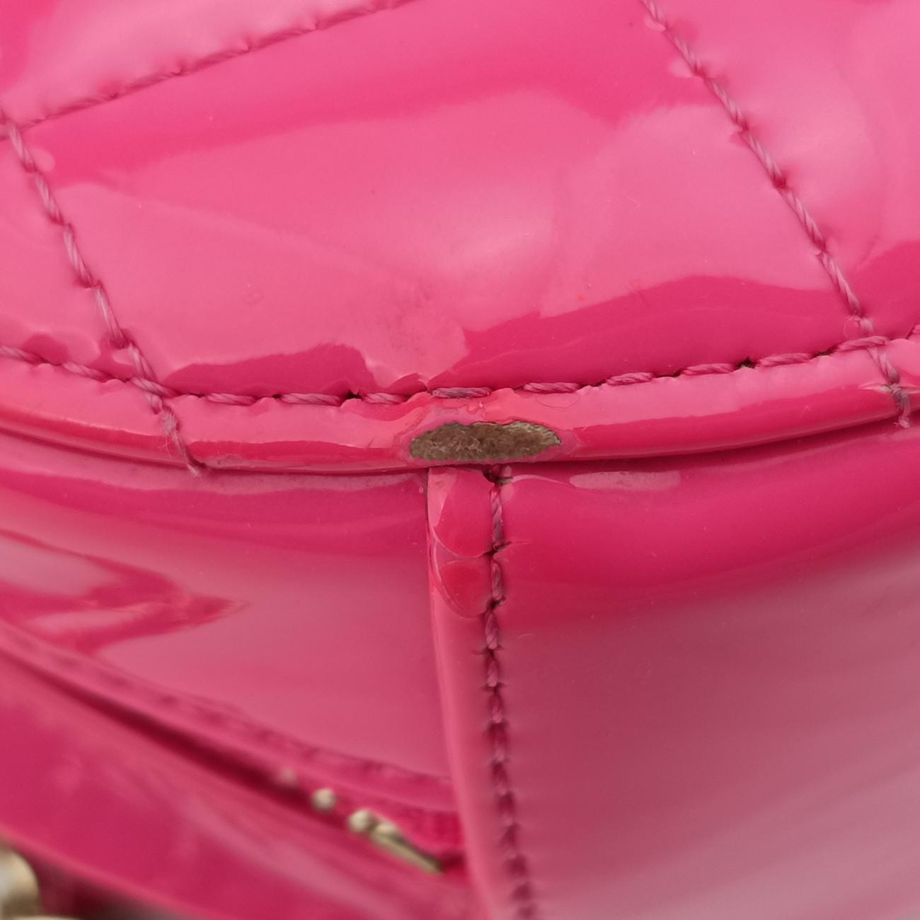 round as earth RibbonPinkPatent LeatherAP024529141160ロウンドアスアース リボンピンクパテントAP024529141160