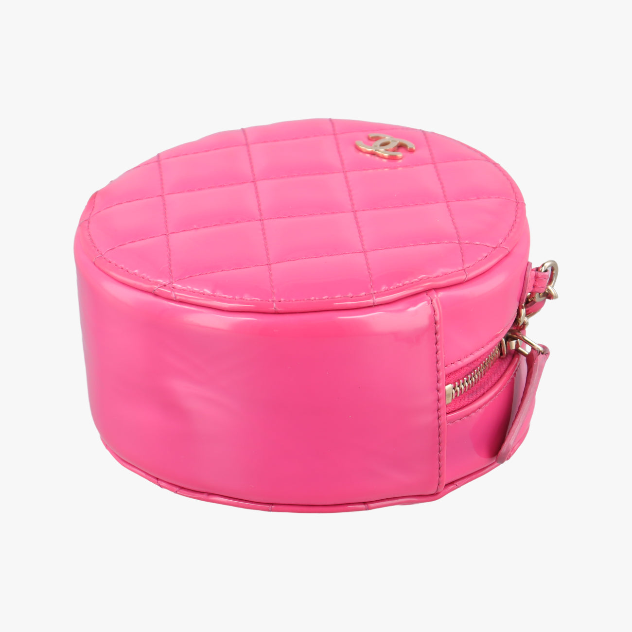 round as earth RibbonPinkPatent LeatherAP024529141160ロウンドアスアース リボンピンクパテントAP024529141160