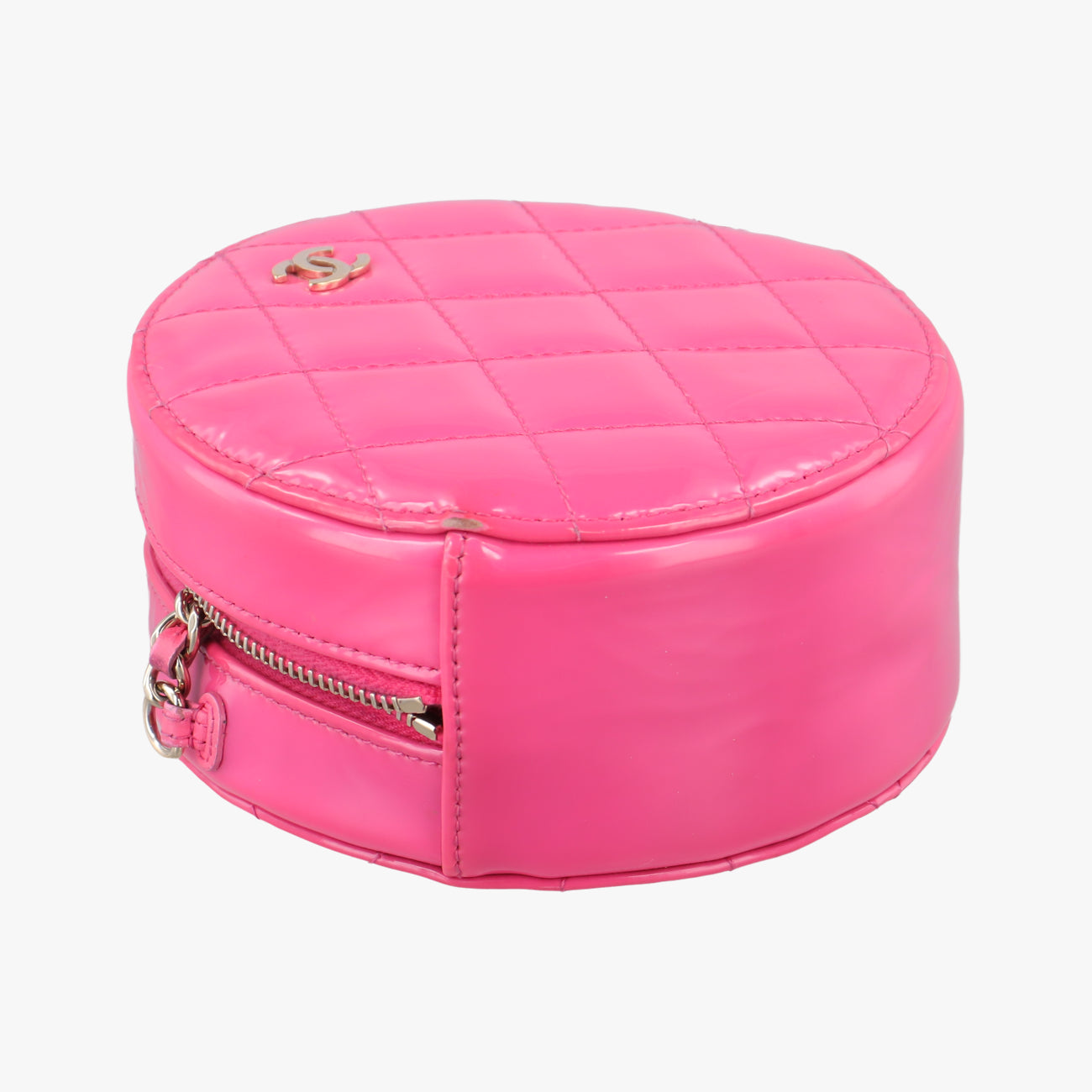 round as earth RibbonPinkPatent LeatherAP024529141160ロウンドアスアース リボンピンクパテントAP024529141160