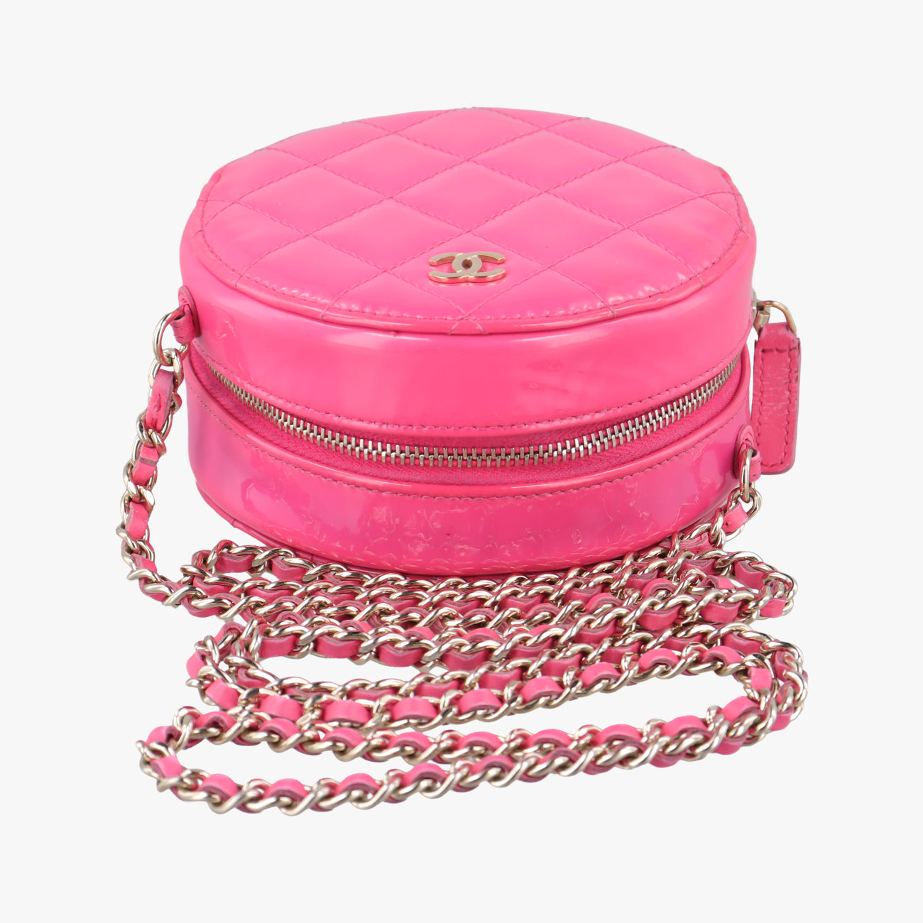 round as earth RibbonPinkPatent LeatherAP024529141160ロウンドアスアース リボンピンクパテントAP024529141160