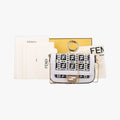 Nano Baguette CharmBlack/WhiteLeather7AR8447AR844-AFCQ-218-0189ナノ バゲット チャームブラック/ホワイトレザー7AR8447AR844-AFCQ-218-0189