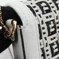 Nano Baguette CharmBlack/WhiteLeather7AR8447AR844-AFCQ-218-0189ナノ バゲット チャームブラック/ホワイトレザー7AR8447AR844-AFCQ-218-0189