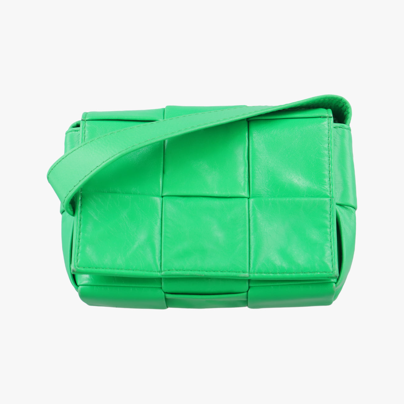 candy cassetteGreenLeatherP01290622Wキャンディ カセットグリーンレザーP01290622W