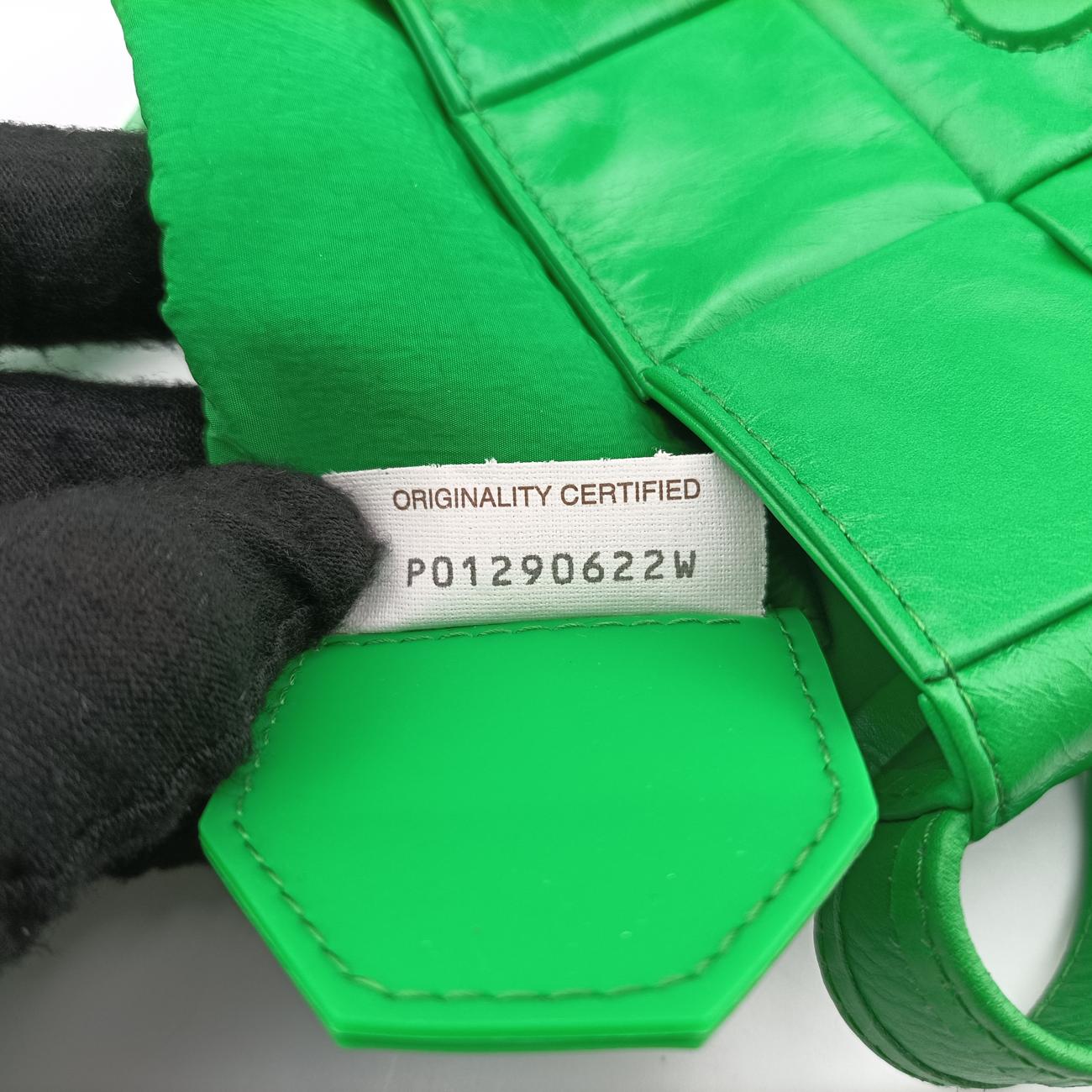 candy cassetteGreenLeatherP01290622Wキャンディ カセットグリーンレザーP01290622W