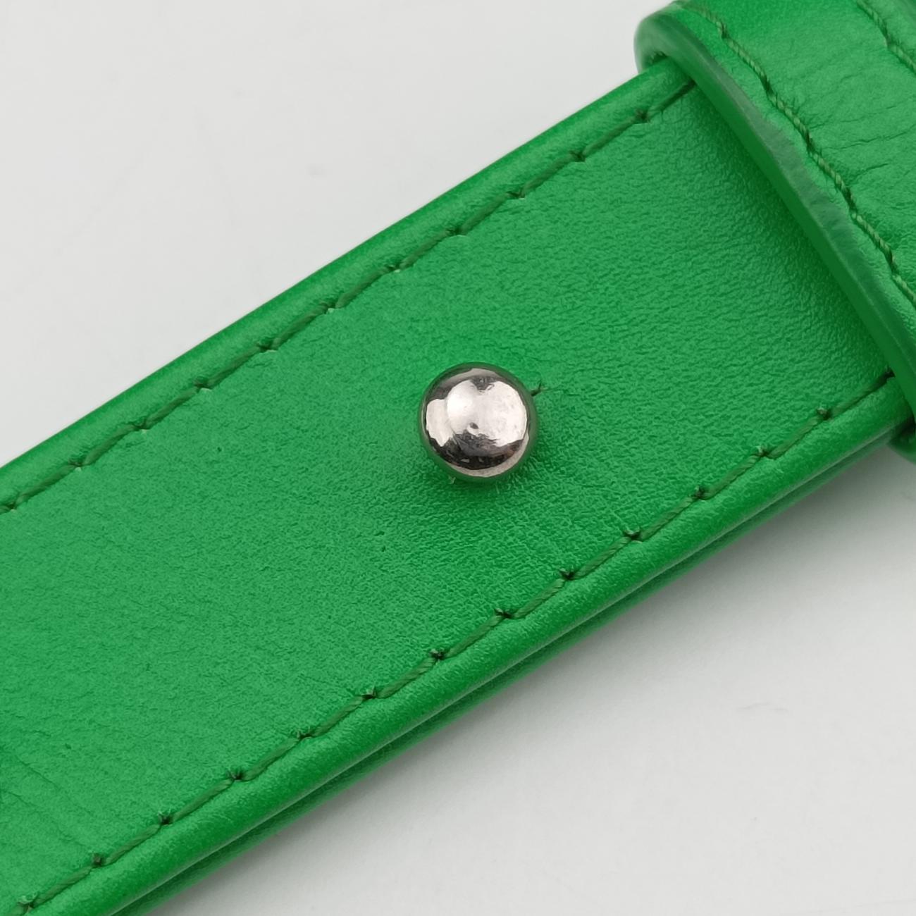 candy cassetteGreenLeatherP01290622Wキャンディ カセットグリーンレザーP01290622W