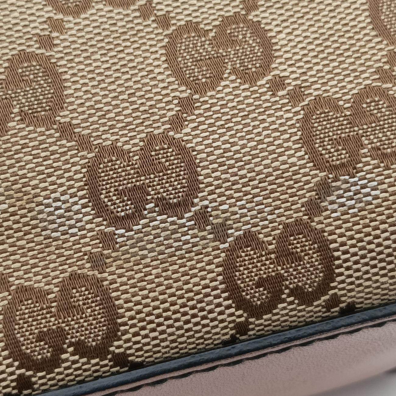 EmilyBeige×BrownFabric x leather295403B012937100エミリーベージュ×ブラウンファブリック×レザー295403B012937100