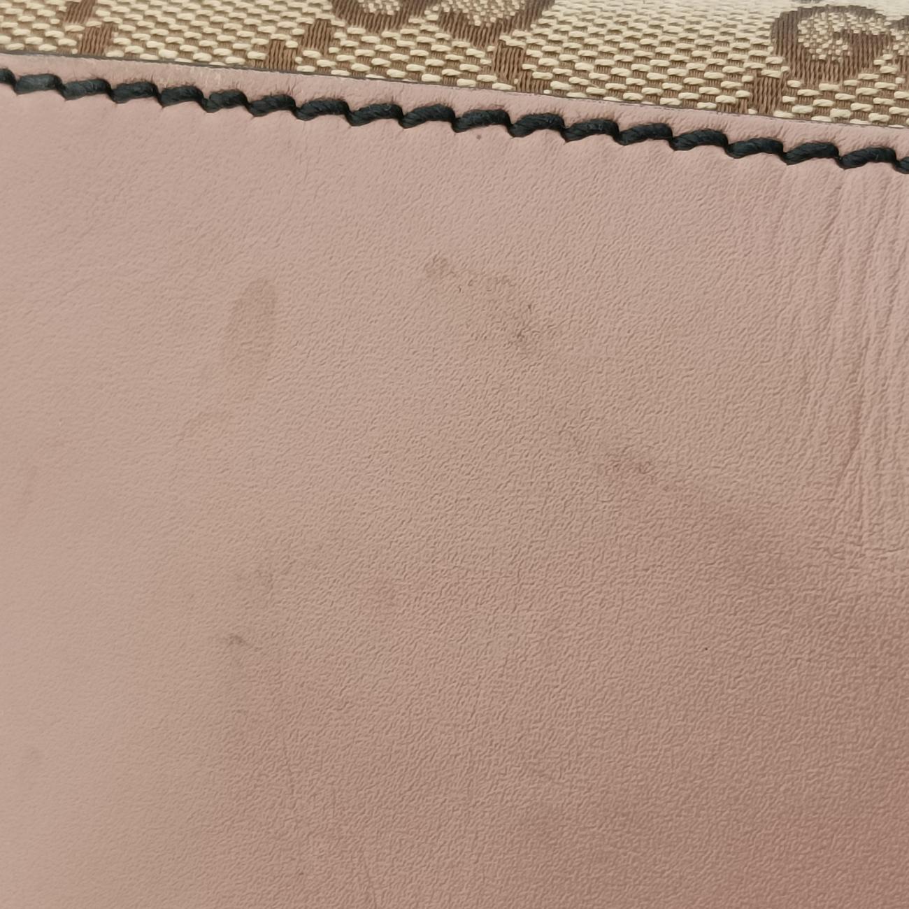 EmilyBeige×BrownFabric x leather295403B012937100エミリーベージュ×ブラウンファブリック×レザー295403B012937100