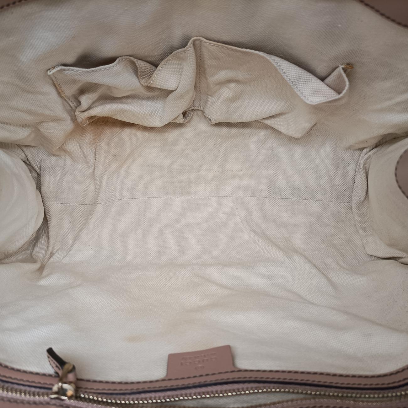 EmilyBeige×BrownFabric x leather295403B012937100エミリーベージュ×ブラウンファブリック×レザー295403B012937100