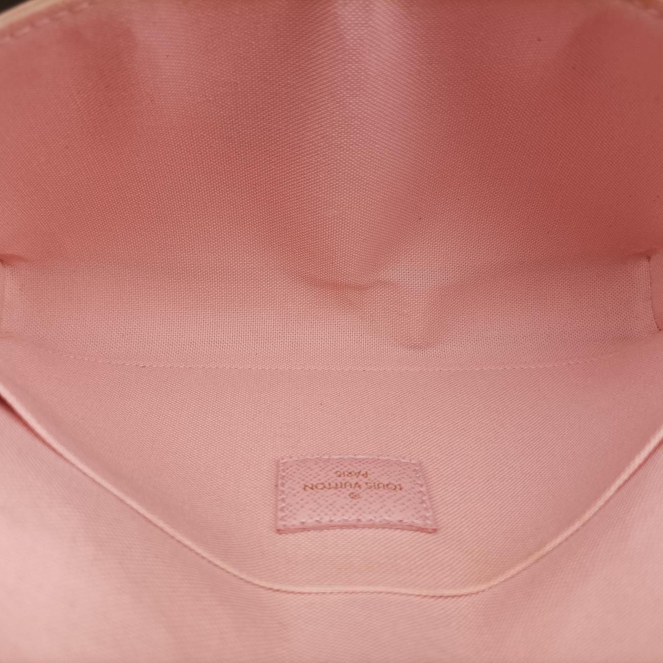 Pochette FeLICIEAzurDamier CanvasN63106SD1157ポシェットフェリシーアズールダミエキャンバスN63106SD1157