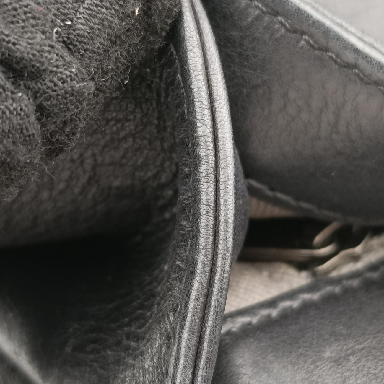 Boy FlapBlackLeatherA6742917076053ボーイフラップブラックレザーA6742917076053