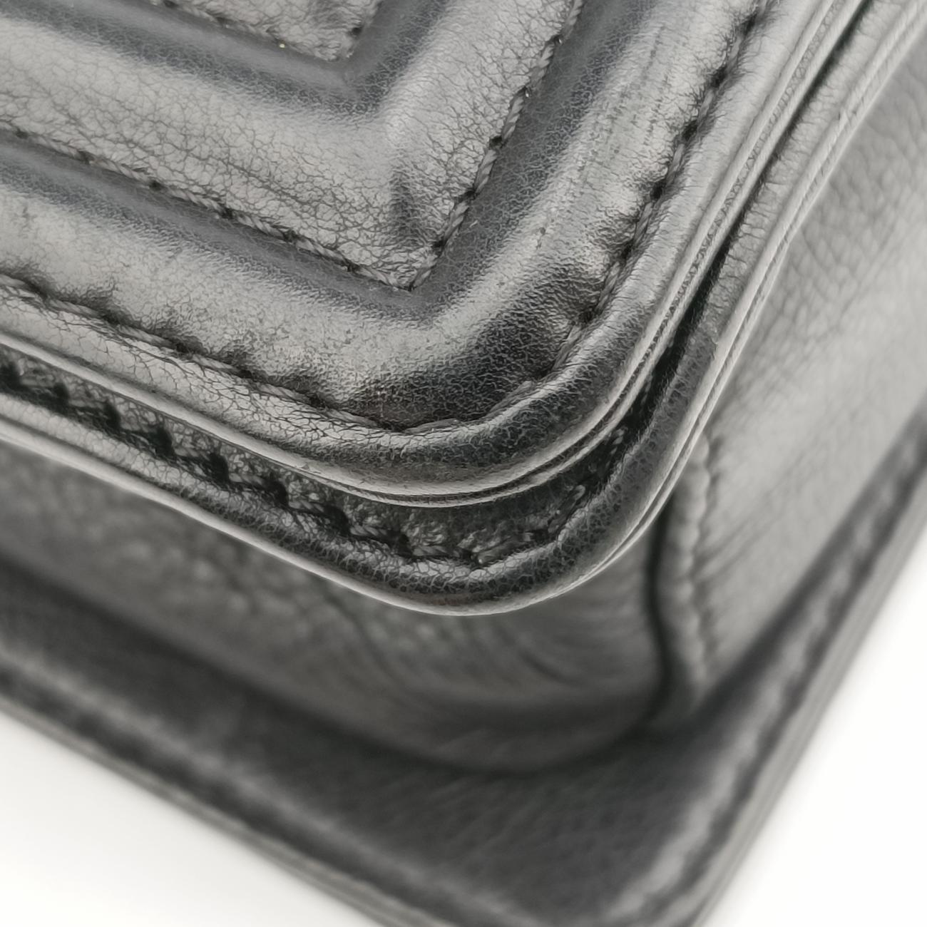 Boy FlapBlackLeatherA6742917076053ボーイフラップブラックレザーA6742917076053